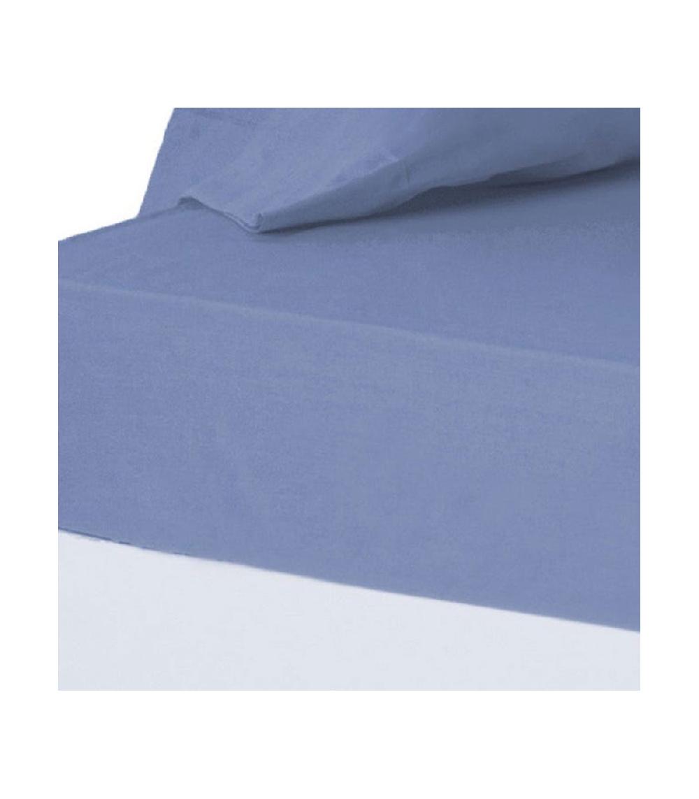 wadiga Drap housse bleu - 90x200cm