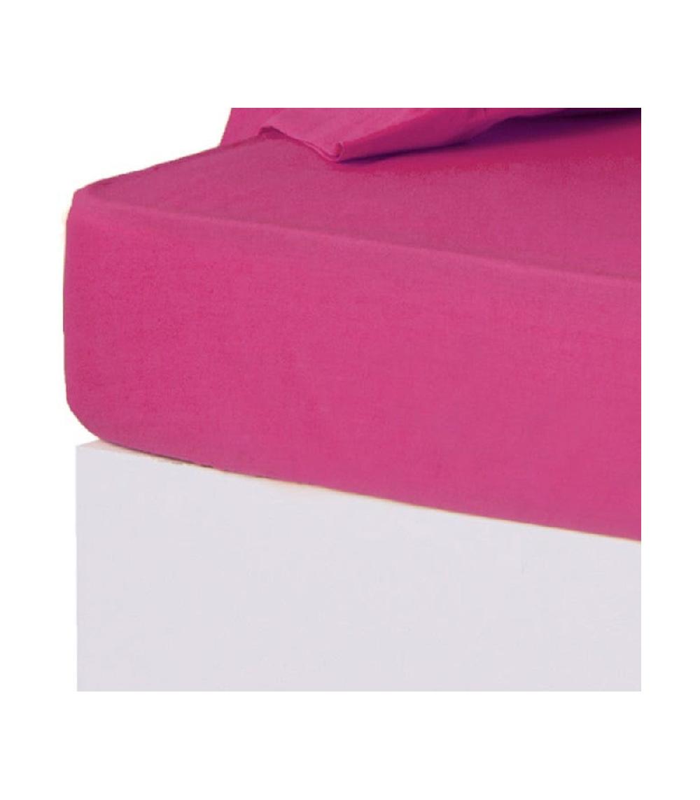 Wadiga Drap Housse Fuchsia - 90x200cm