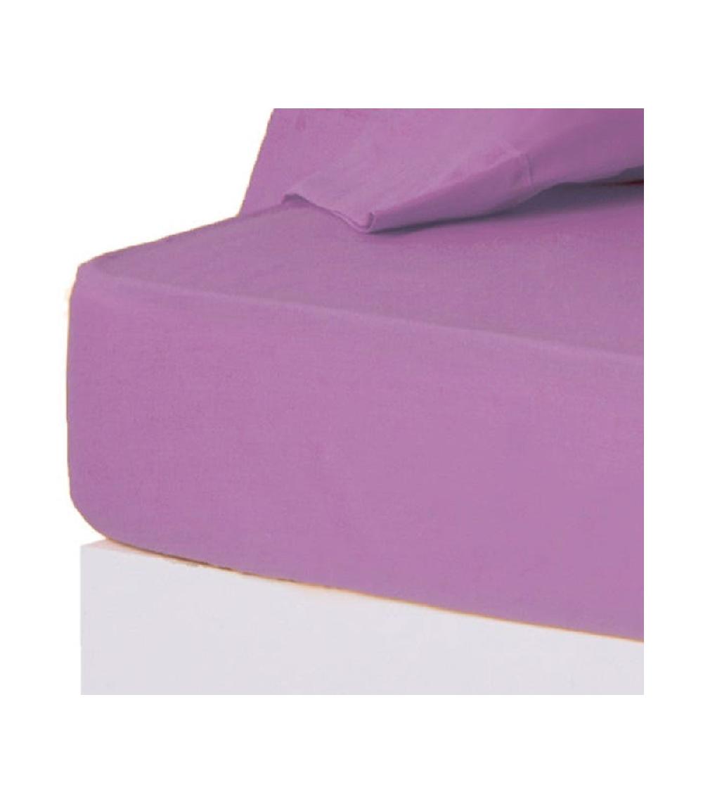 Wadiga Drap Housse Lilas - 90x200cm