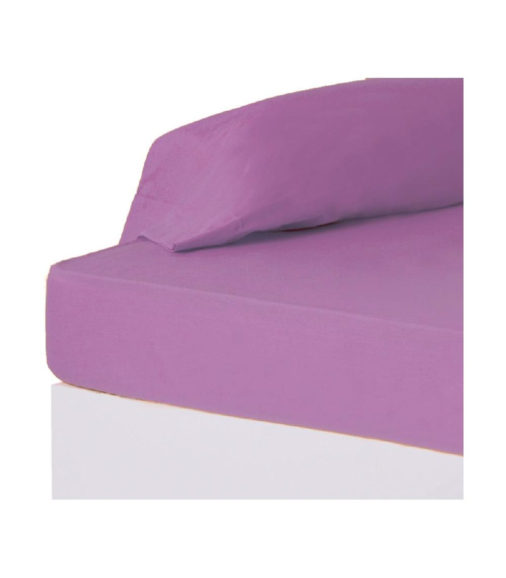 wadiga Drap housse lilas - 90x200cm
