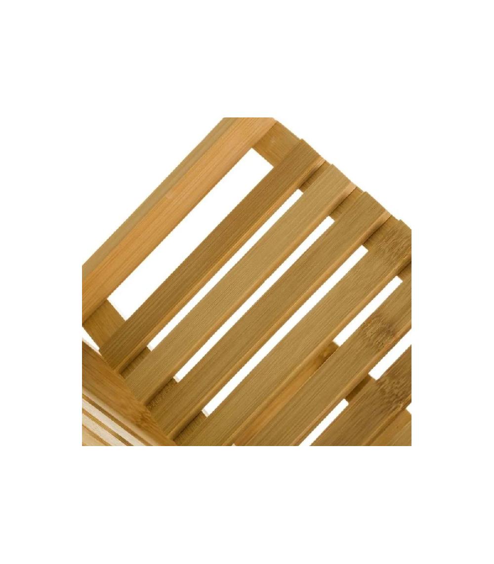 Wadiga Égouttoir à Vaisselle En Bambou Pliable