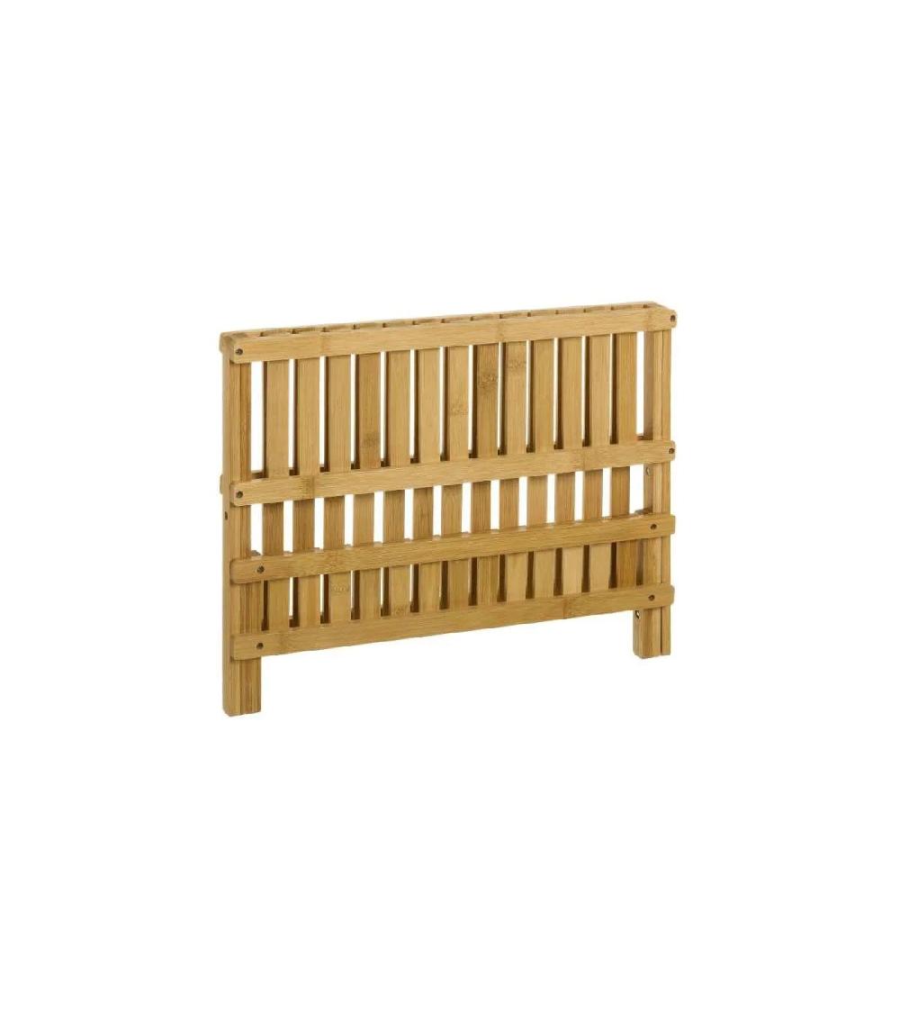 Wadiga Égouttoir à Vaisselle En Bambou Pliable