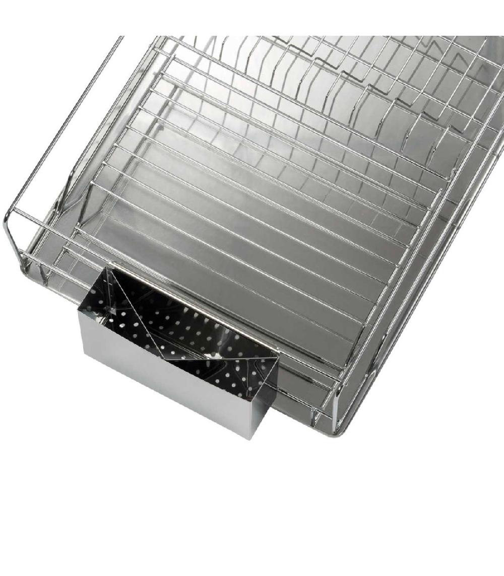 Wadiga Égouttoir à Vaisselle En Inox 47x32x12.5cm