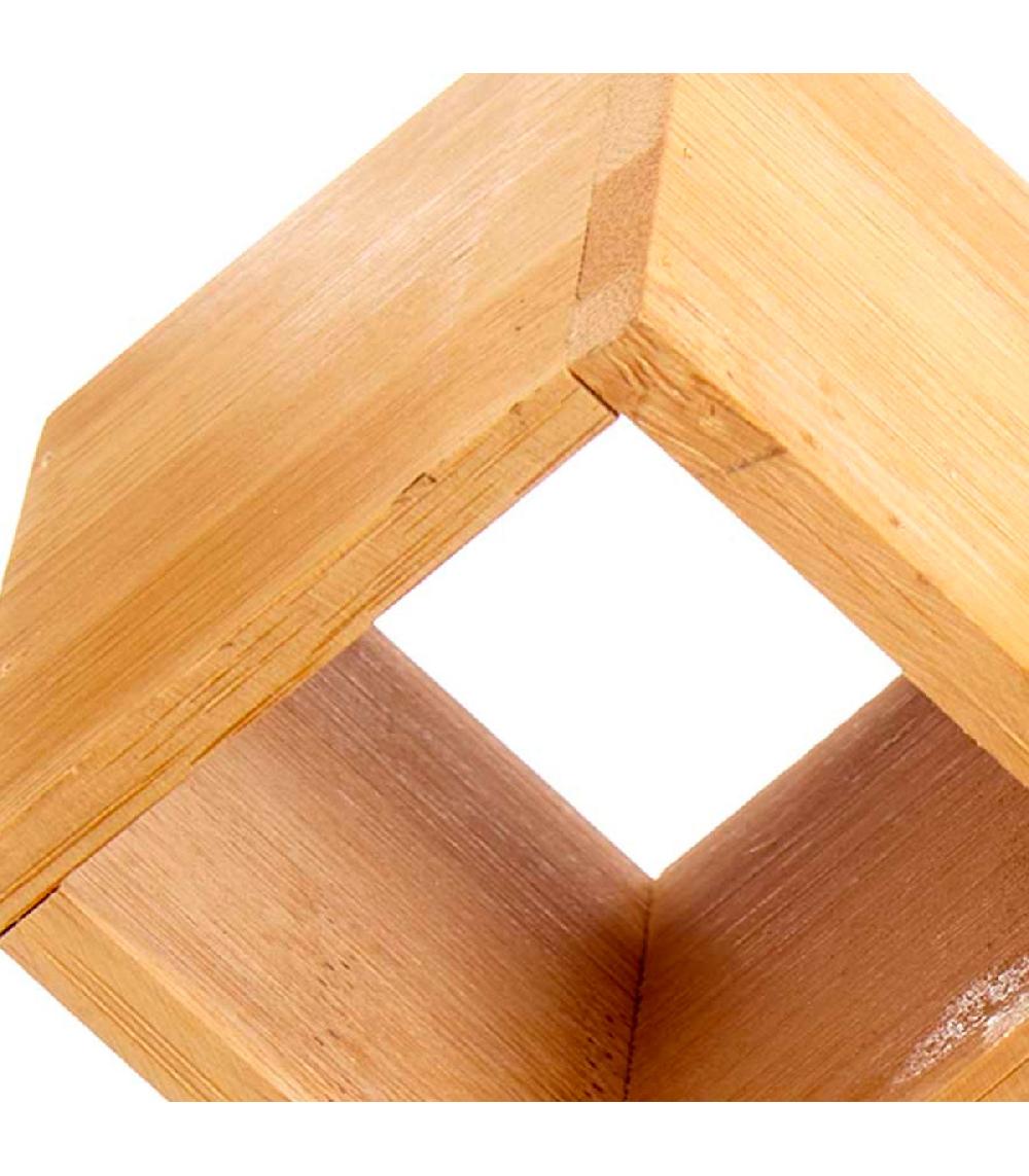 Wadiga Étagère à épices En Bambou 7.5x24.5x17cm