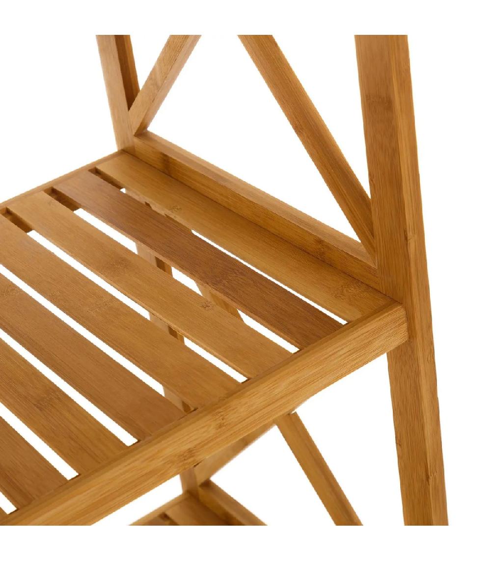 Wadiga Étagère Bambou 5 Plateaux