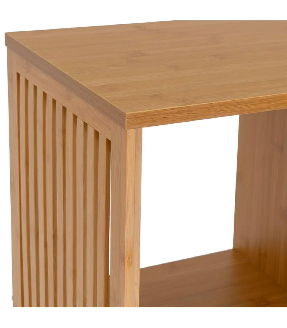 Wadiga Étagère Bambou 6 Casiers 63x30x103cm