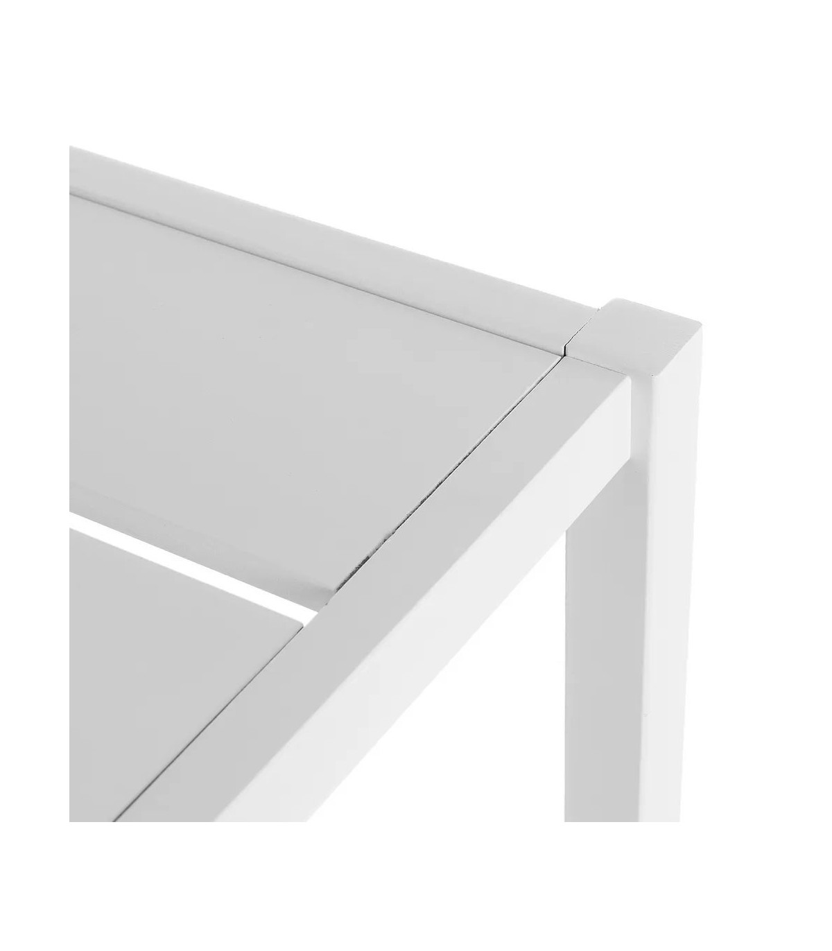 Wadiga Étagère Bois Blanc MDF 5 Plateaux