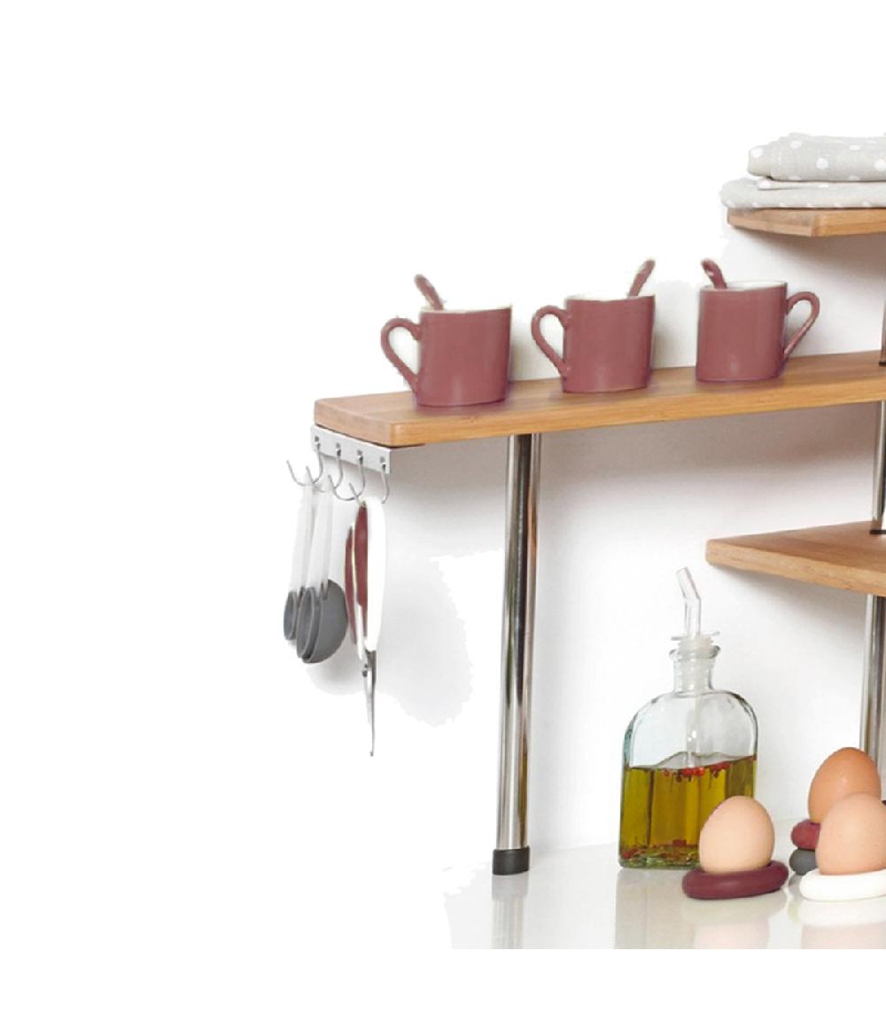 Wadiga Étagère D'angle De Rangement Pour Cuisine