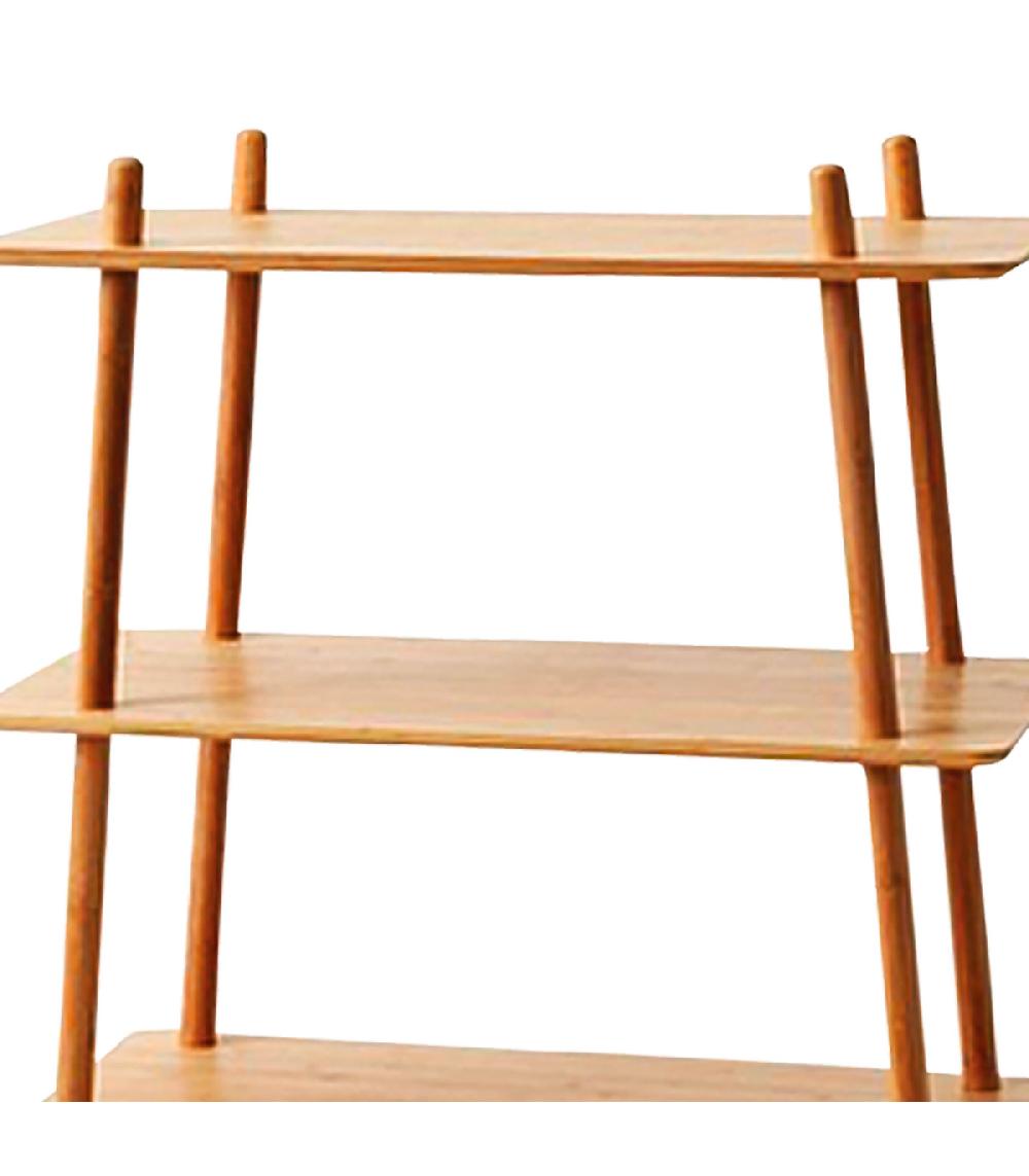 Wadiga Étagère En Bambou 80x40x110cm