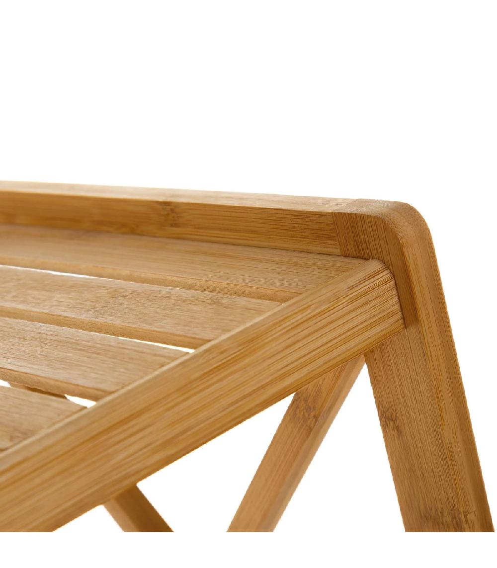 Wadiga Étagère Salle De Bain Bambou 3 Plateaux