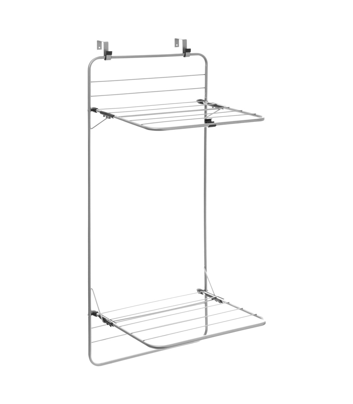 wadiga Étendoir à linge de porte pliable