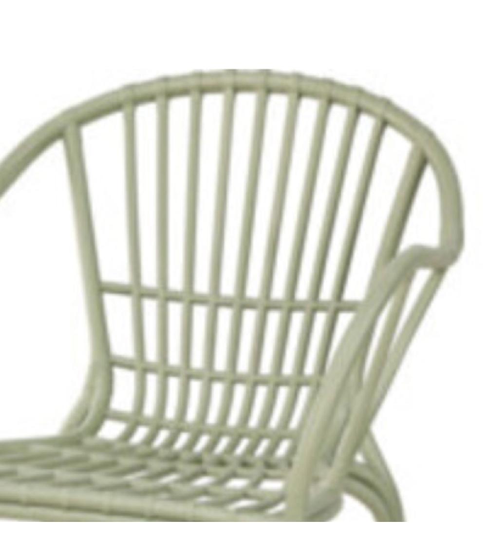 Wadiga Fauteuil Jardin En Polypropylène Vert