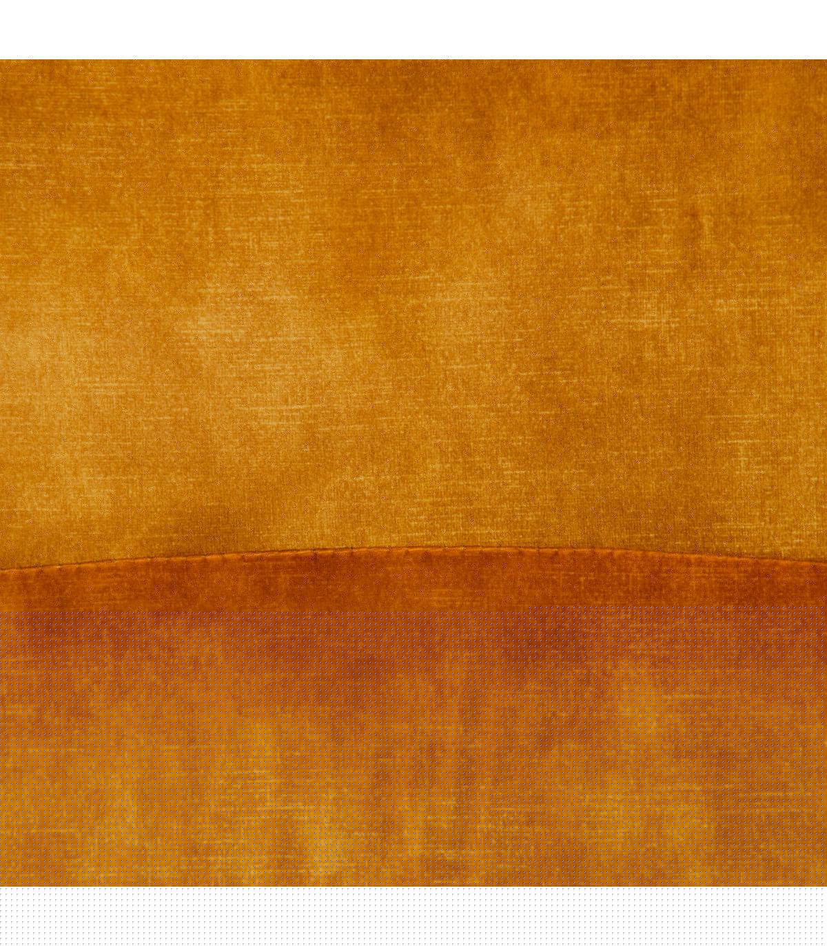 Wadiga Fauteuil Ocre En Tissu Et Bois 77x64x88cm