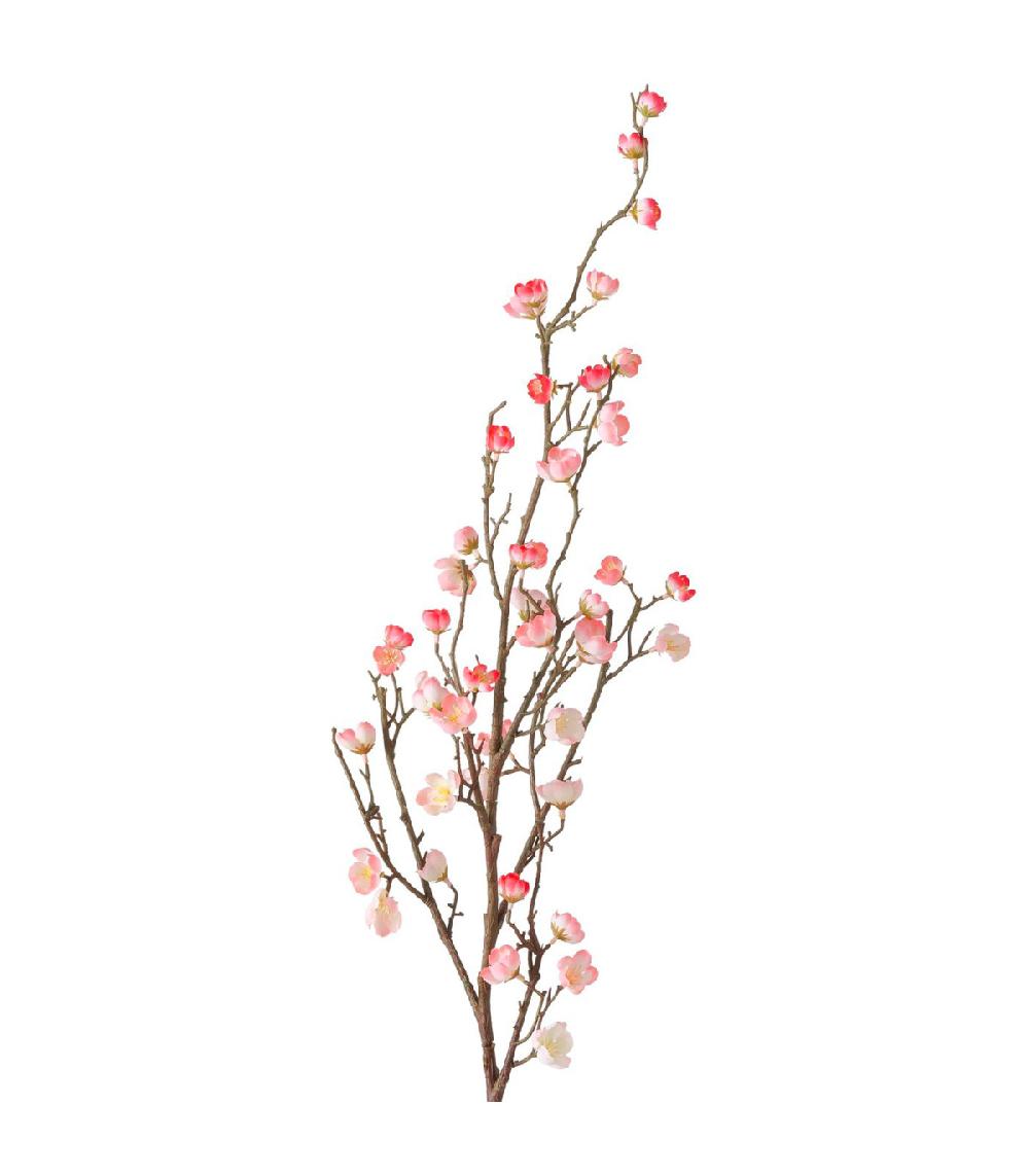 wadiga Fleur artificielle branche de pêcher 85cm