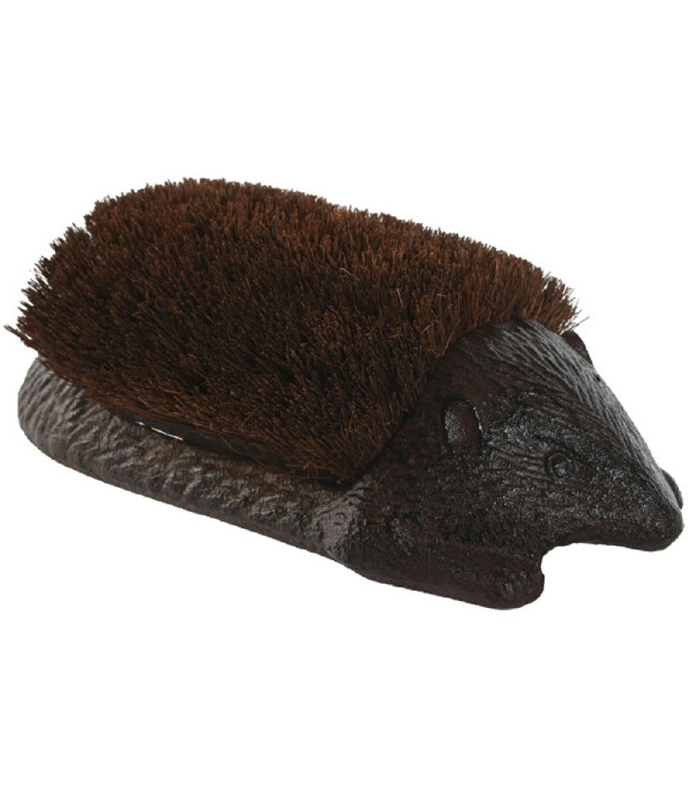 wadiga Gratte-pied fonte hérisson 28x12.5x9.5cm