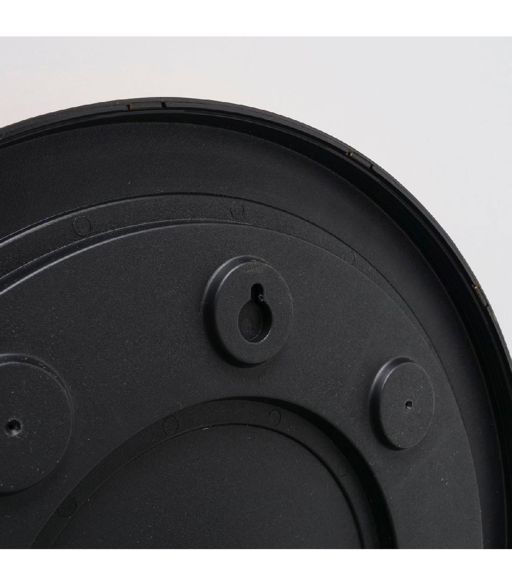 Wadiga Horloge Murale Couleur Bois 50x50x6cm