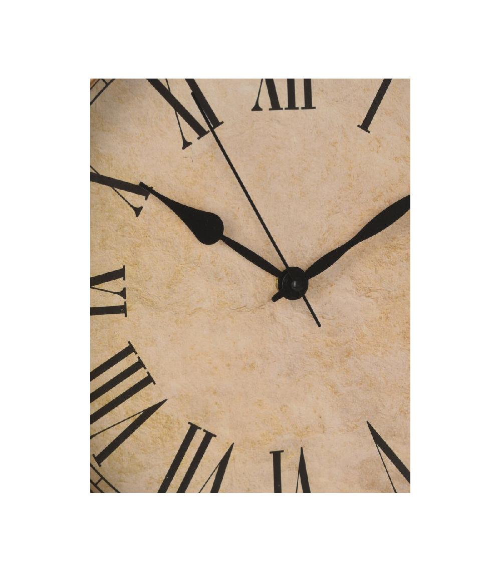 Wadiga Horloge Murale Ronde Noir Et Doré - 35x5cm