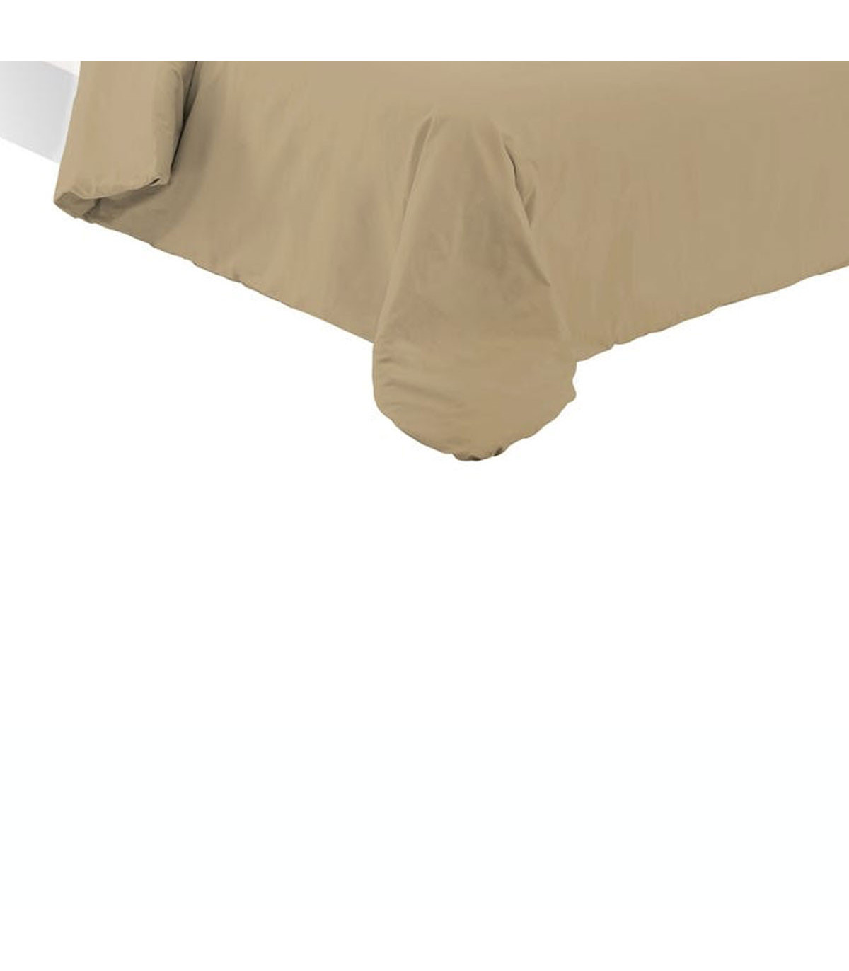Wadiga Housse De Couette Lit De 90 Beige - 150x220cm