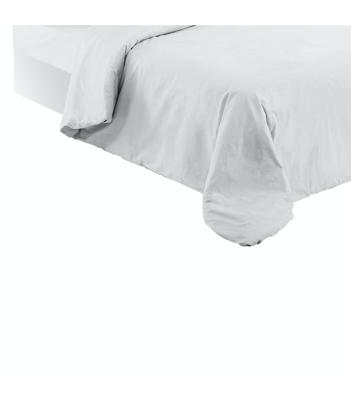Wadiga Housse De Couette Lit De 90 Blanc - 150x220cm