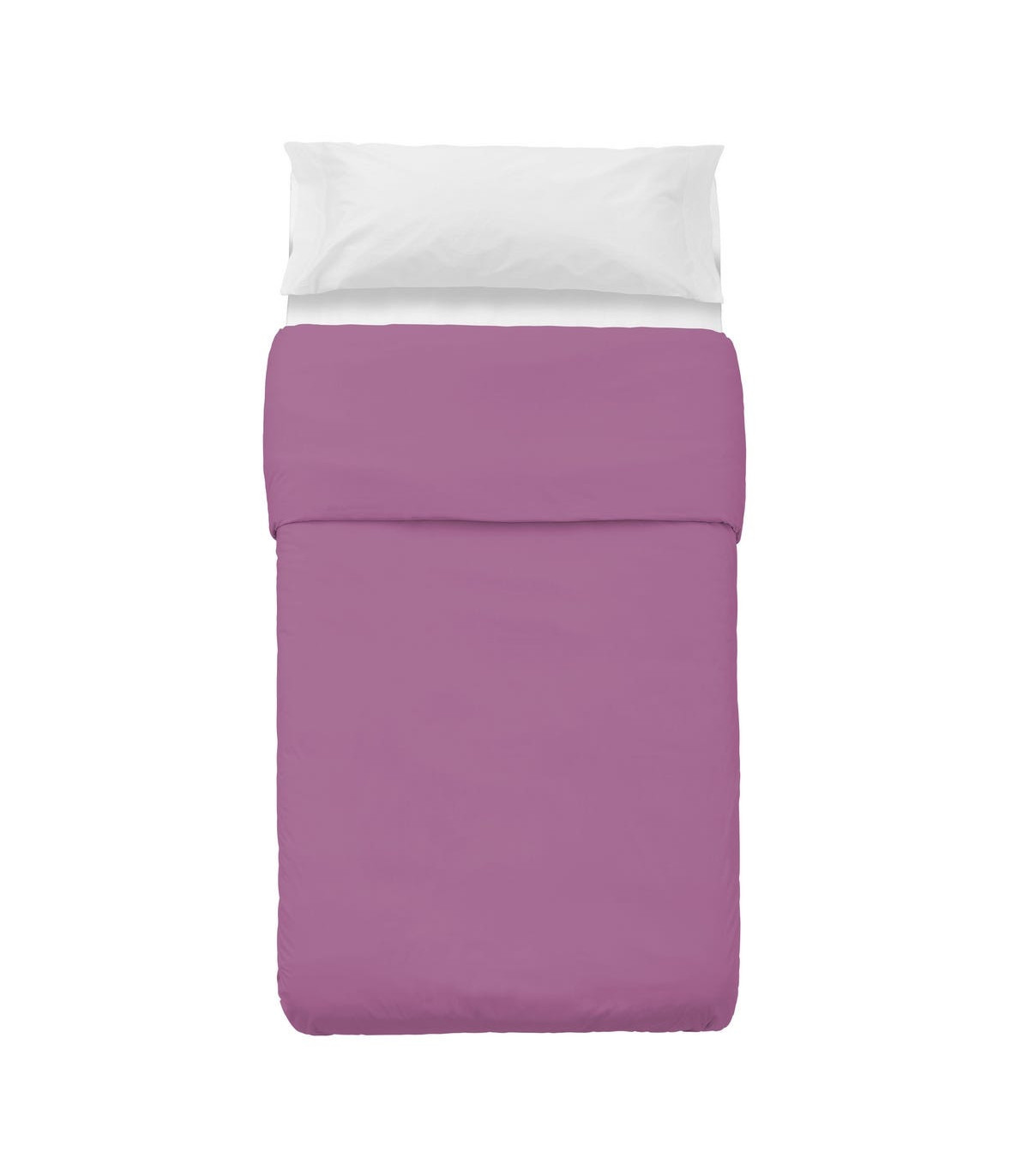 wadiga Housse de couette lit de 90 lilas - 150x220cm