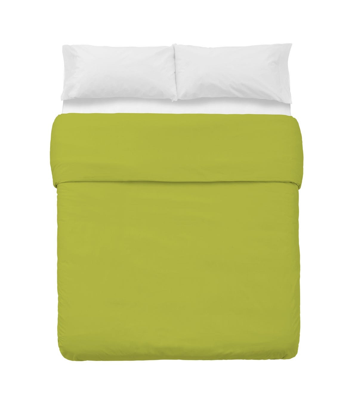 wadiga Housse de couette lit double vert - 220x240cm