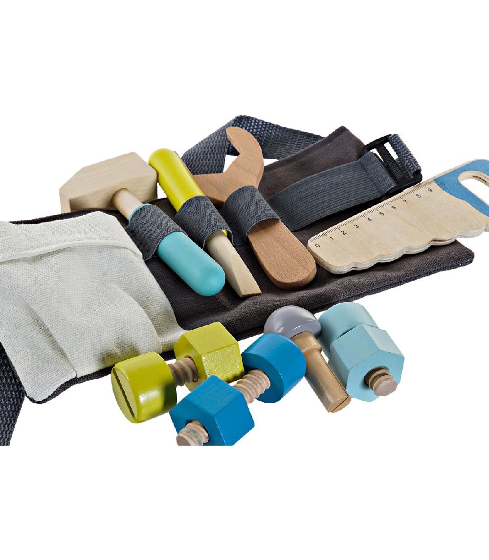 Wadiga Jeu En Bois Pour Enfant Outils Multicolores