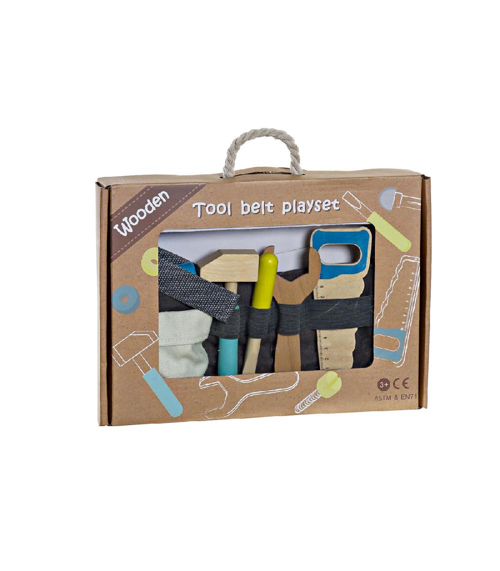 Wadiga Jeu En Bois Pour Enfant Outils Multicolores