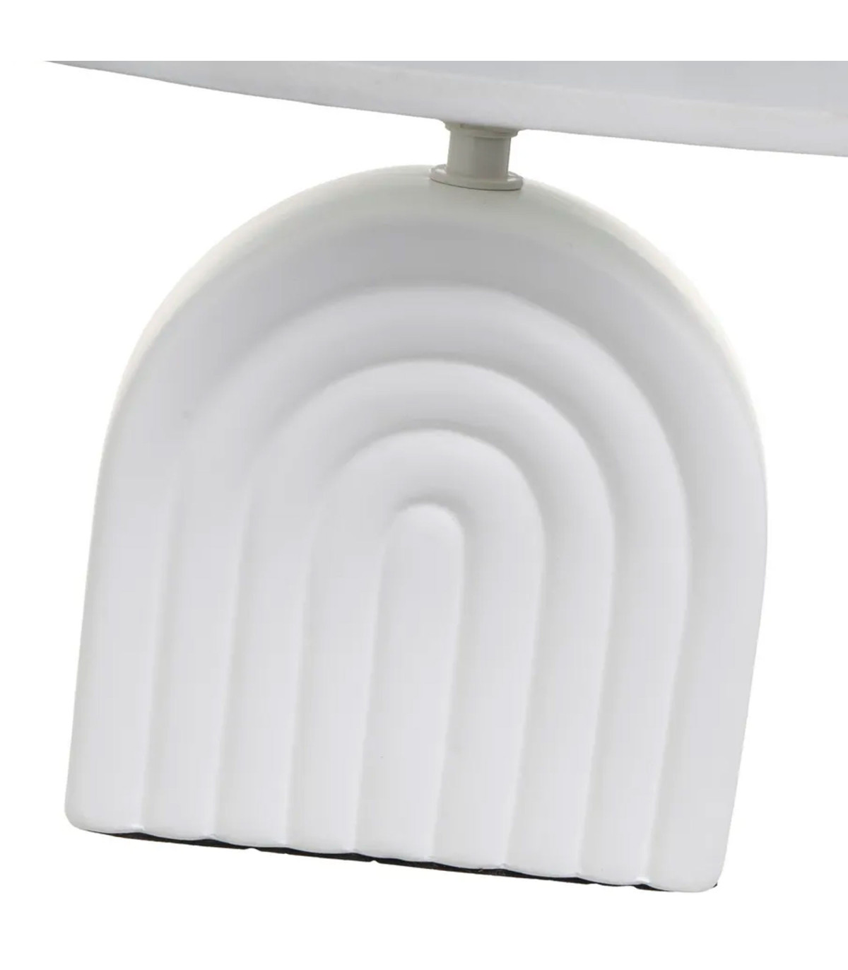 Wadiga Lampe à Poser Céramique Blanche 23x13x31cm
