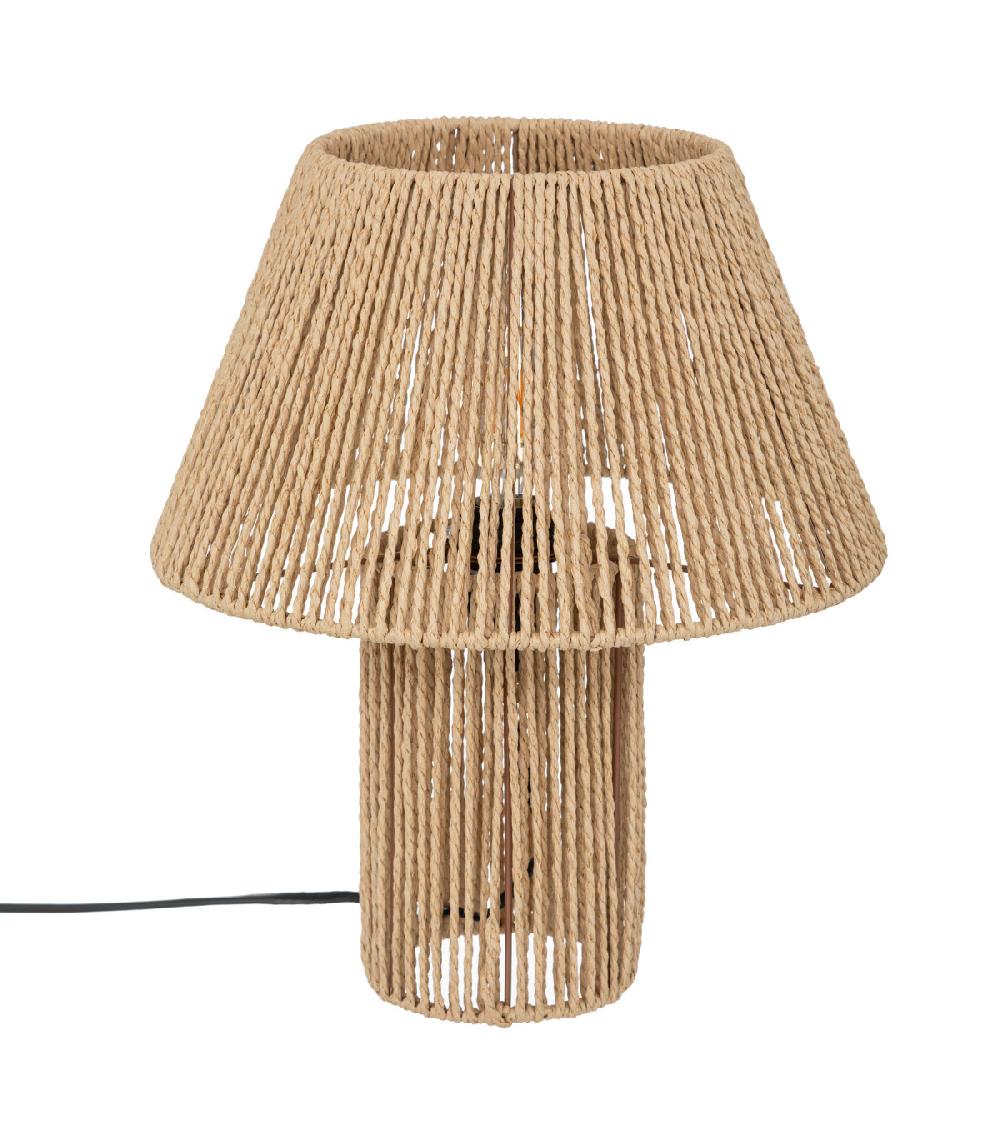 wadiga Lampe à poser cordes 32x32x38cm