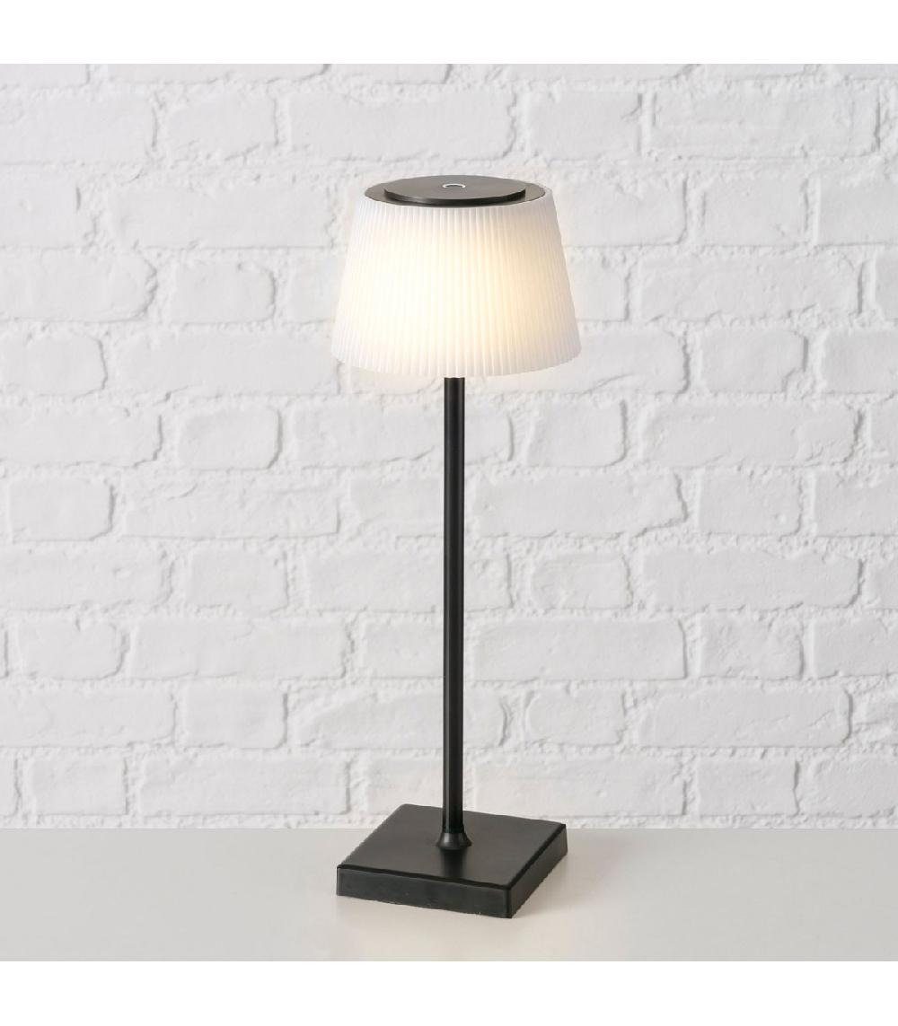 Wadiga Lampe à Poser LED Sans Fil 13x13x38cm