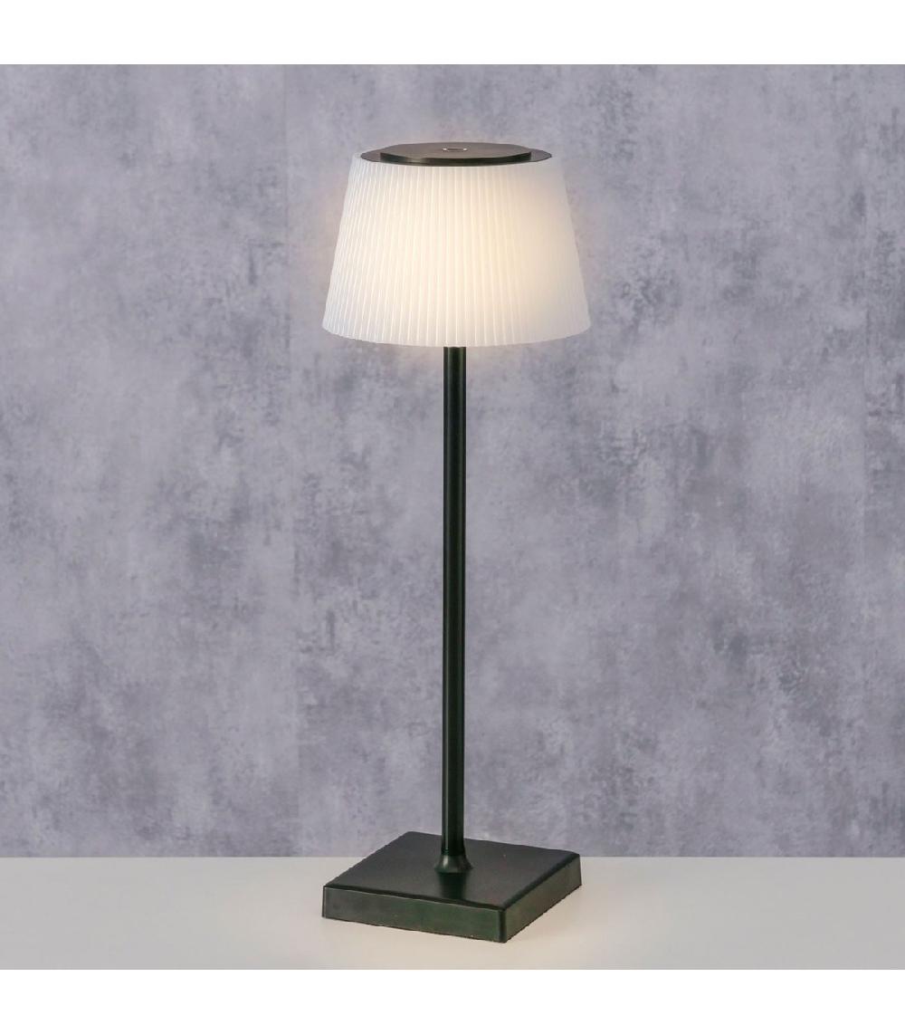 Wadiga Lampe à Poser LED Sans Fil 13x13x38cm