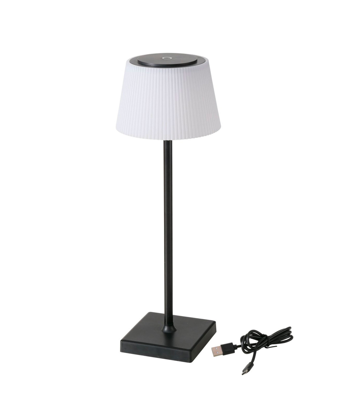 wadiga Lampe à poser LED sans fil 13x13x38cm