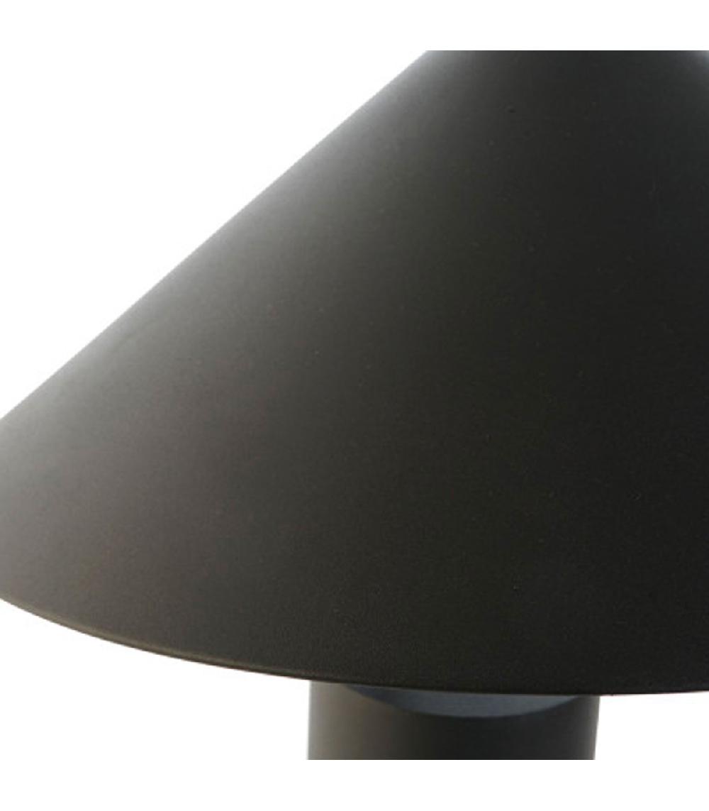 Wadiga Lampe à Poser Rétro Métal Noir 39x39x45cm