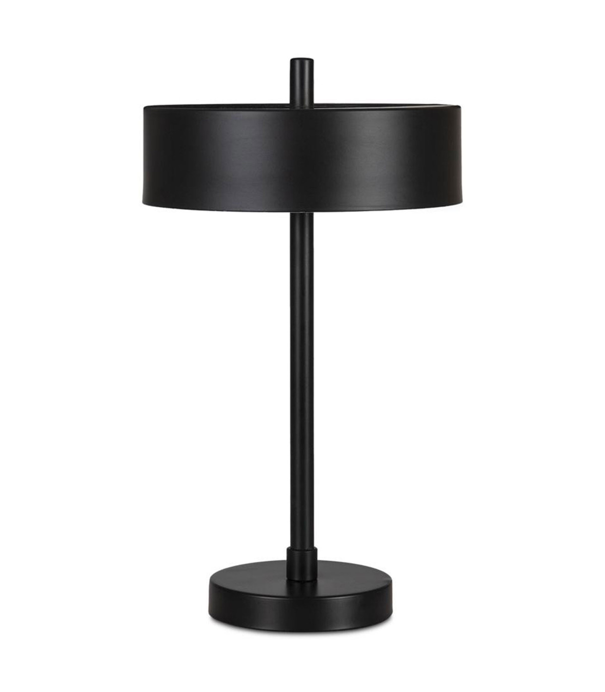 wadiga Lampe à poser vintage métal noir 20x20x35cm