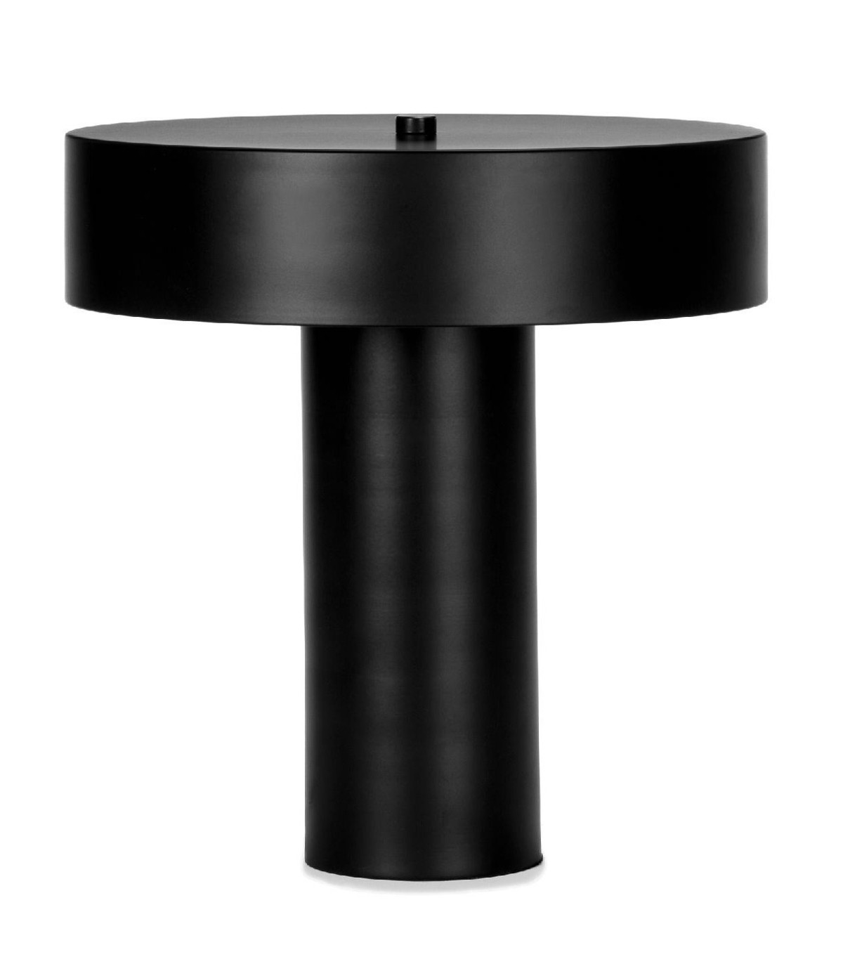 wadiga Lampe à poser vintage métal noir - 30x33cm