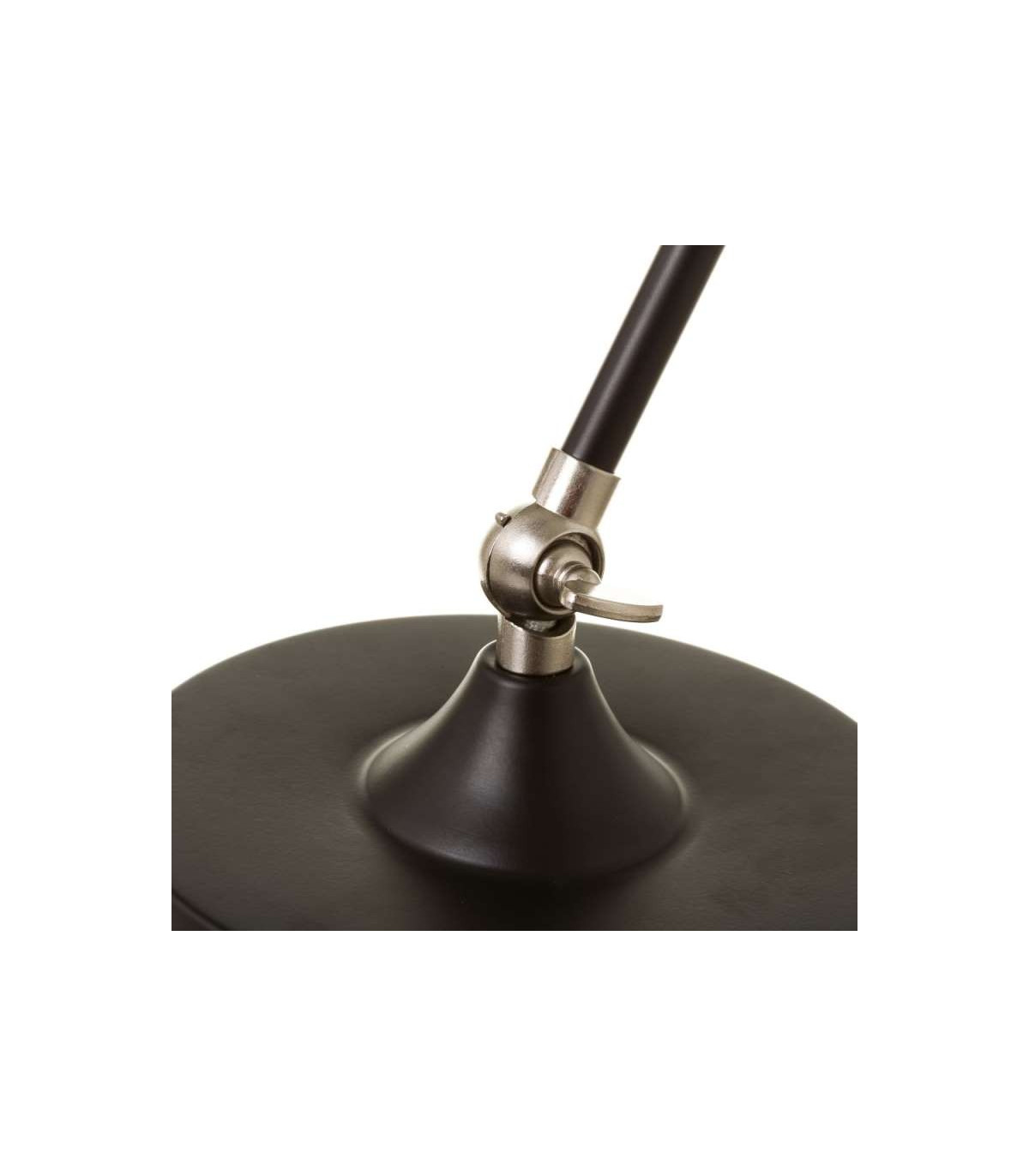 Wadiga Lampe De Bureau Métal Noir - Hauteur 52cm