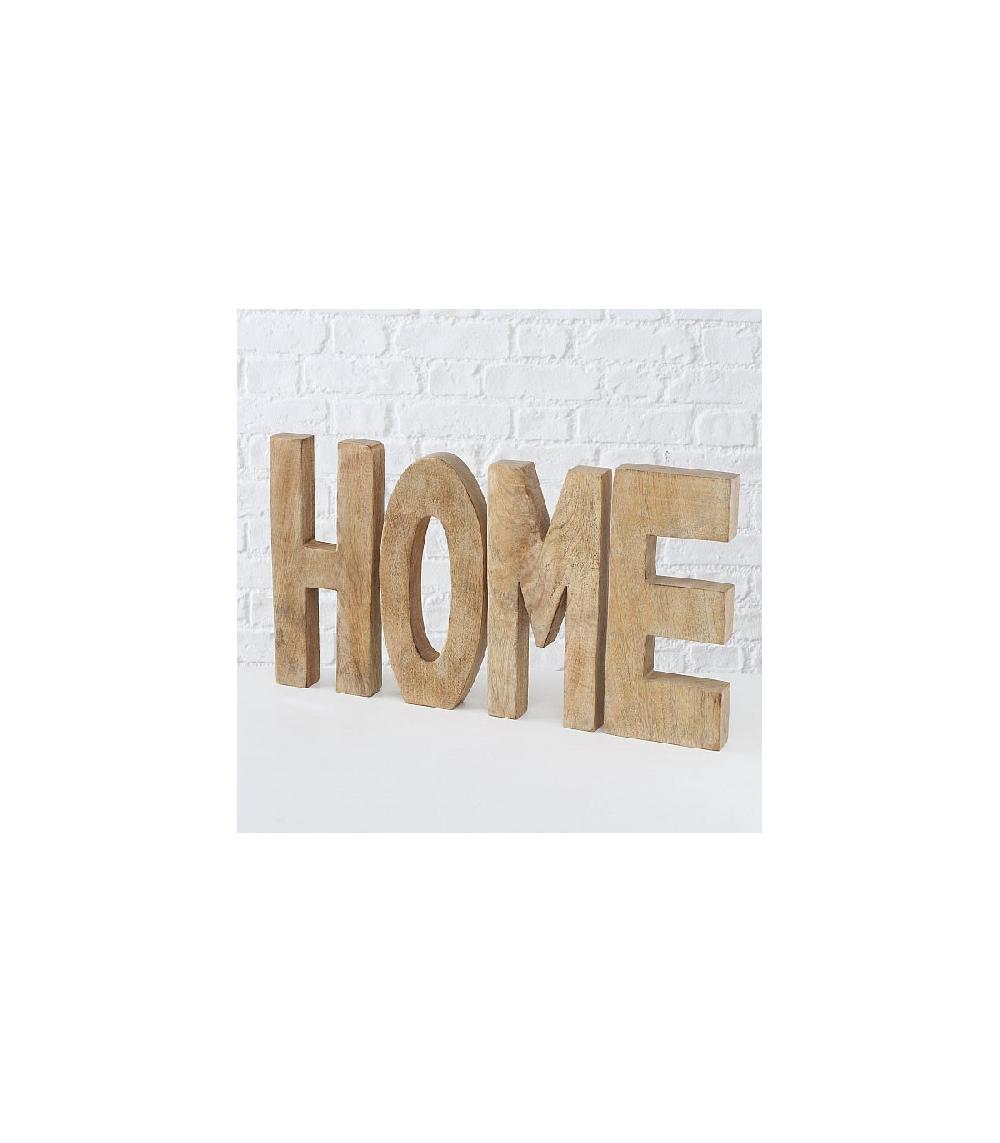 Wadiga Lettres Décoratives En Bois à Poser HOME