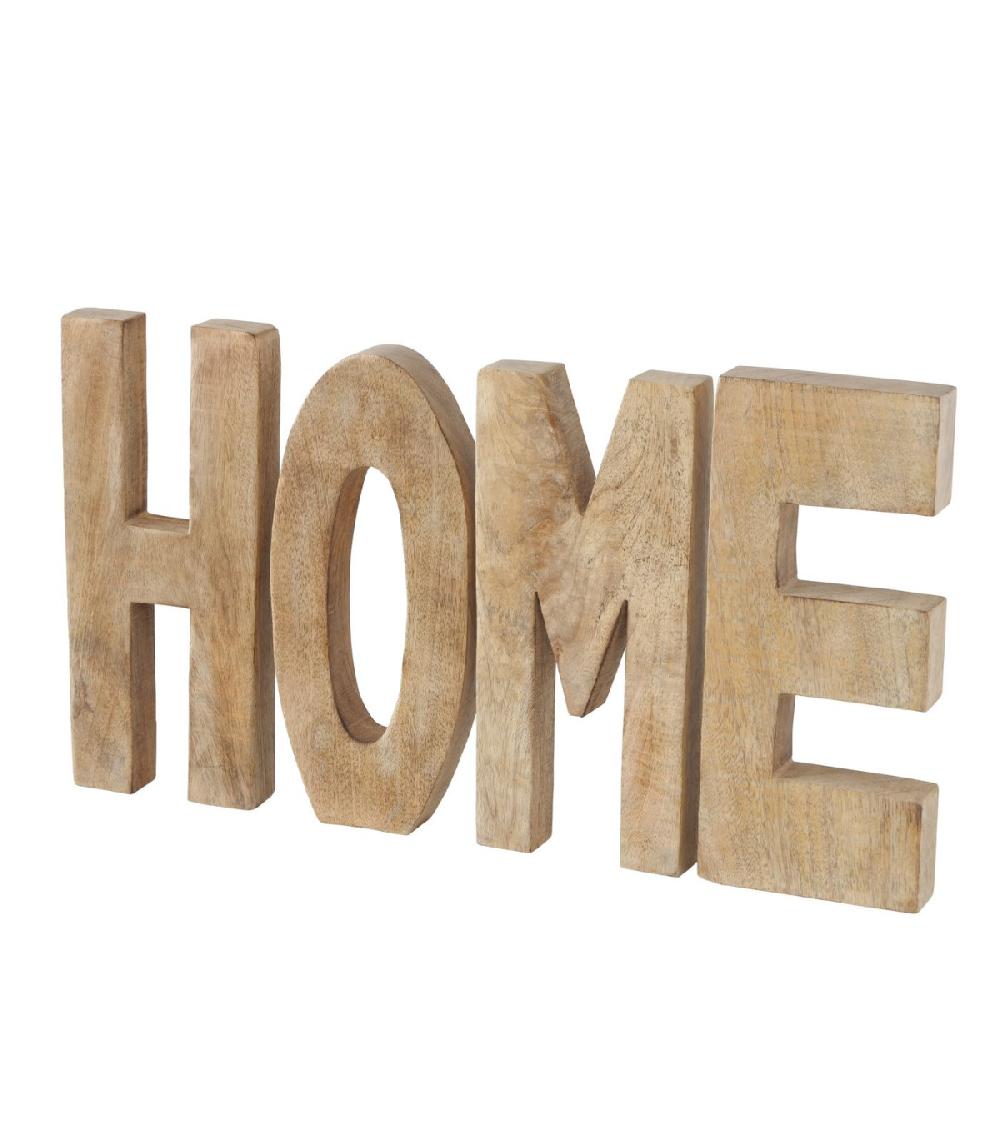 wadiga Lettres Décoratives en Bois à Poser HOME
