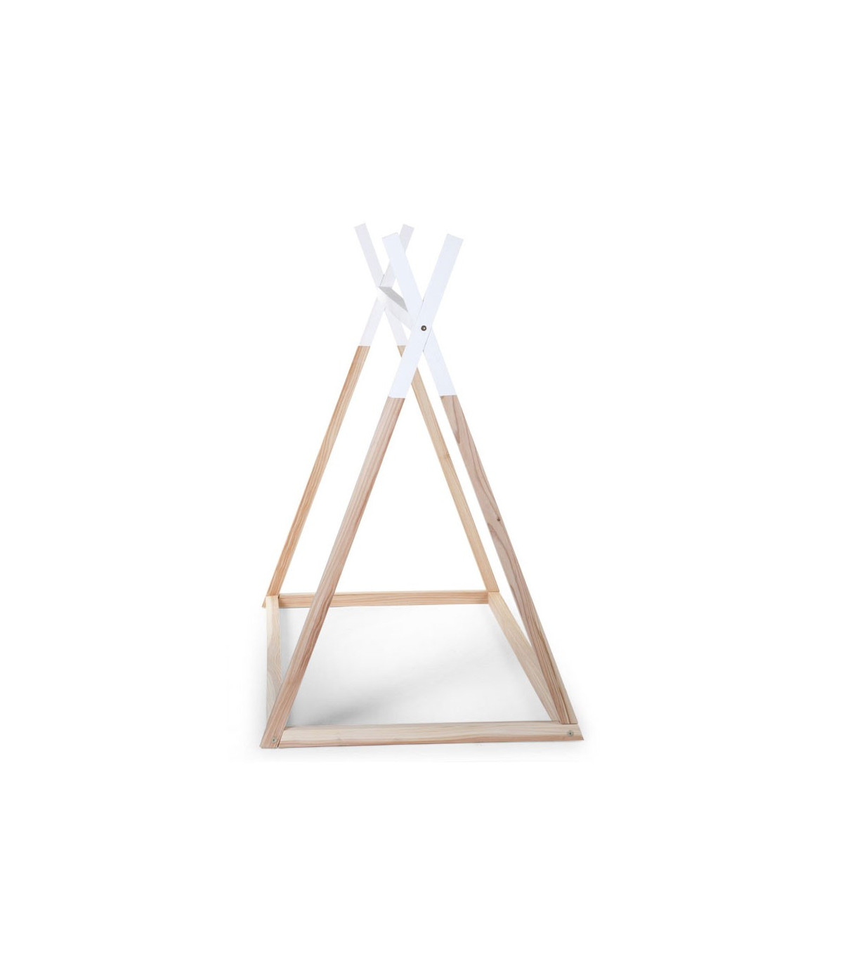 Wadiga Lit En Bois De Frêne Enfant Forme Tipi