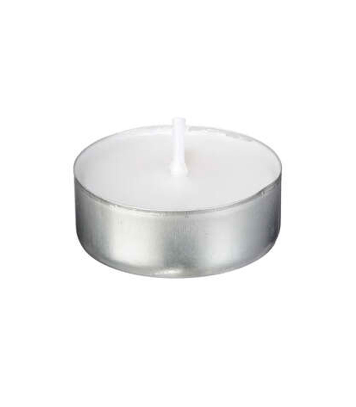 Wadiga Lot De 50 Bougies Chauffe-plat Blanches