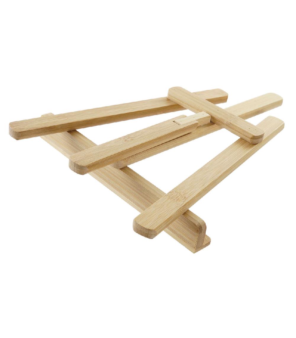 Wadiga Lutrin De Cuisine En Bambou 21x16x26cm