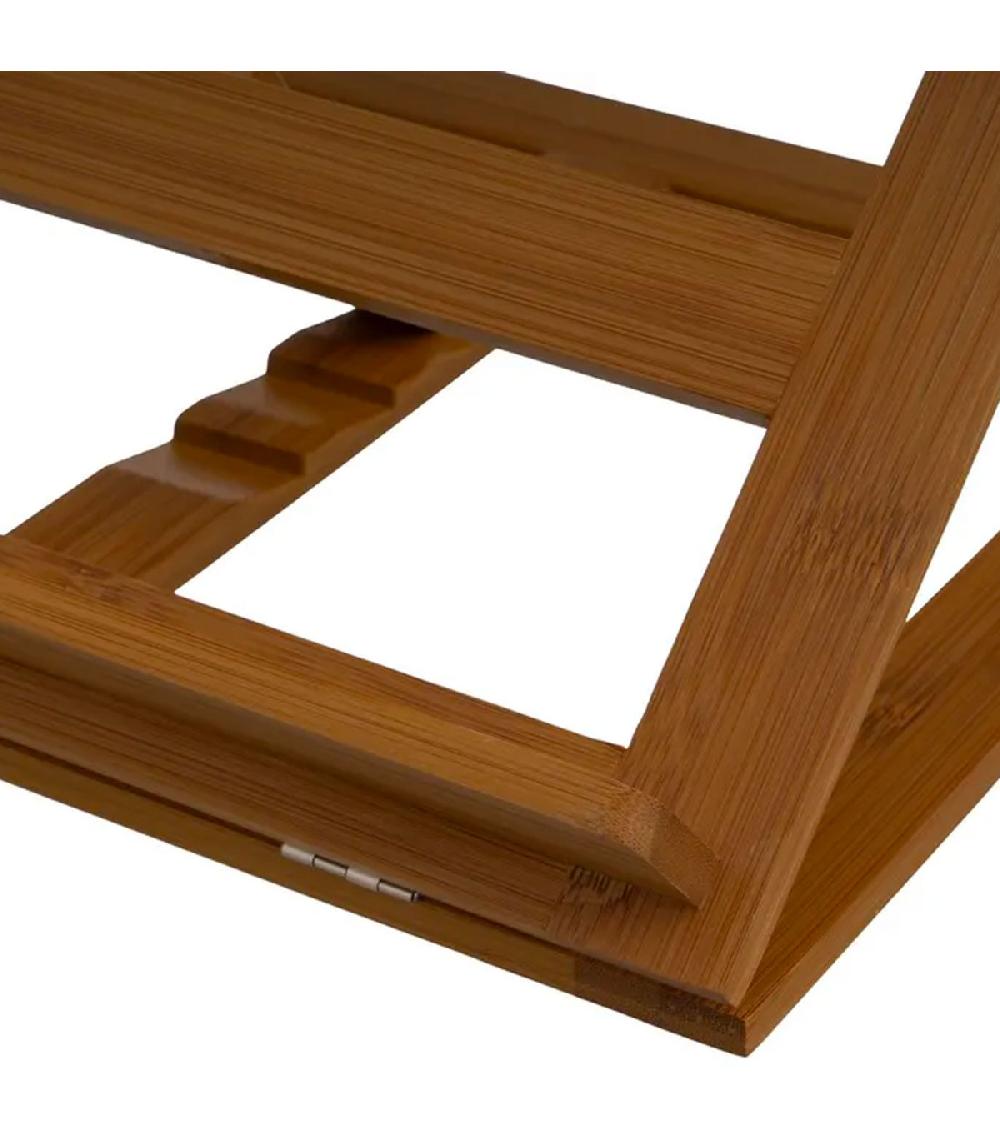 Wadiga Lutrin De Cuisine En Bambou 33x26x26cm