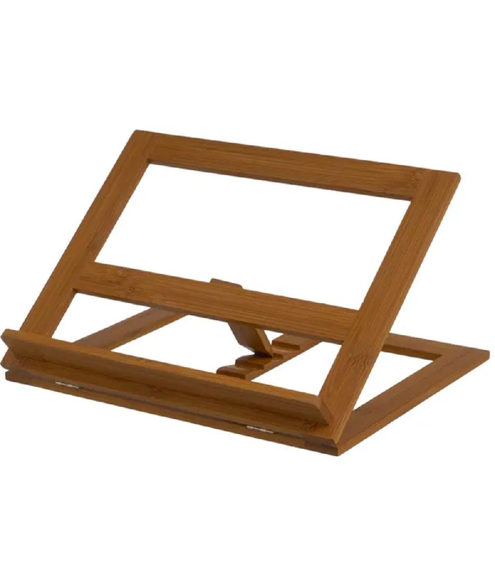 wadiga Lutrin de cuisine en bambou 33x26x26cm