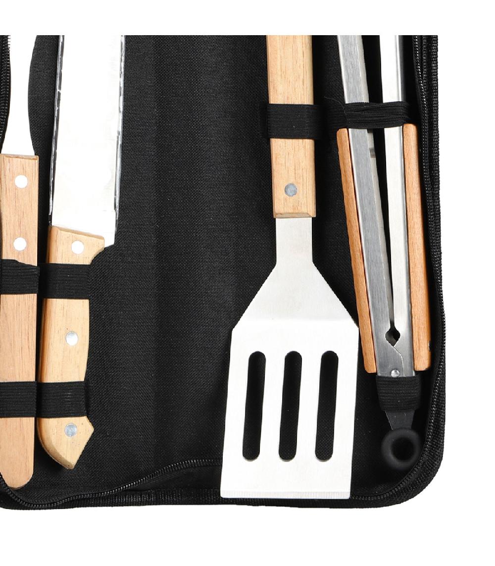 Wadiga Malette Barbecue 4 Ustensiles