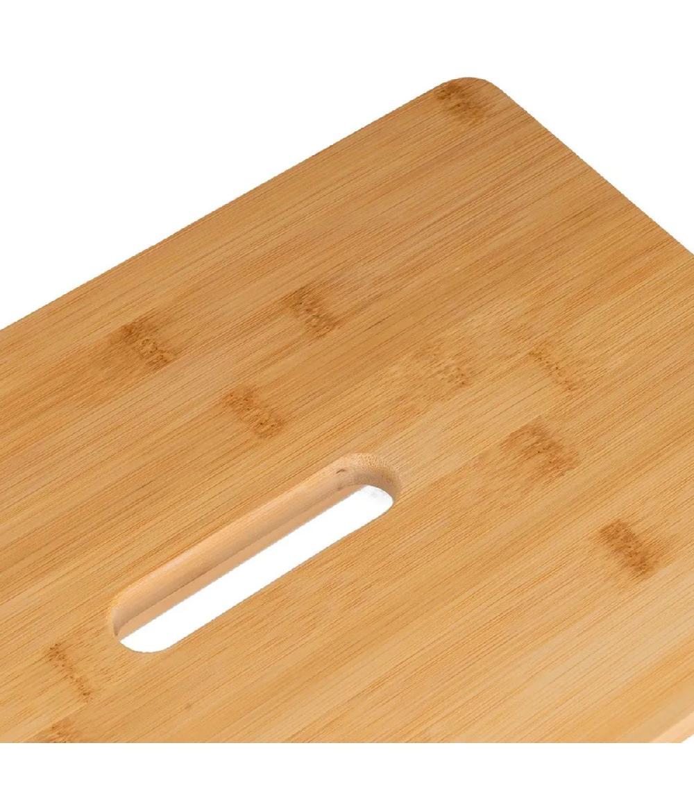Wadiga Marchepied En Bambou 33x46x25cm