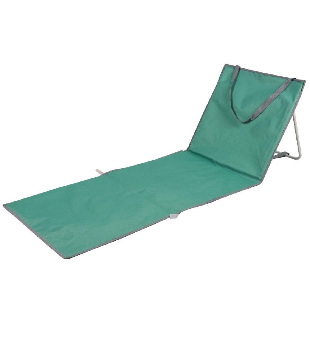 wadiga Matelas de plage vert 158x51x45cm
