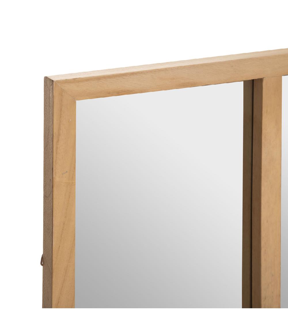 Wadiga Miroir Atelier Bois 116x2.8x76cm