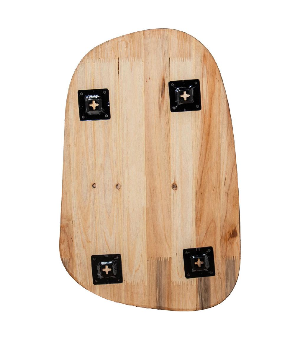 Wadiga Miroir Mural Cadre Bois 40x2x62cm