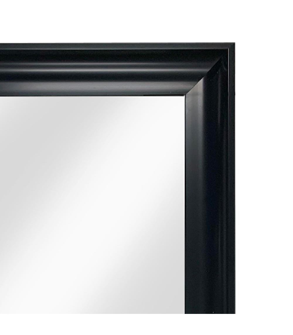 Wadiga Miroir Mural Noir 62x82cm