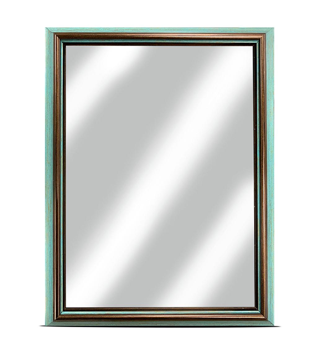 wadiga Miroir mural vert de gris 36x46cm
